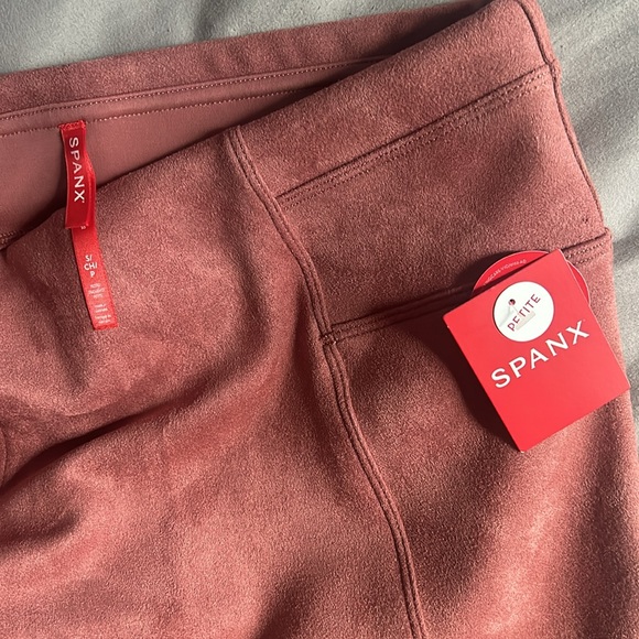 NEW Spanx Faux Suede Leggings - Picture 7 of 10